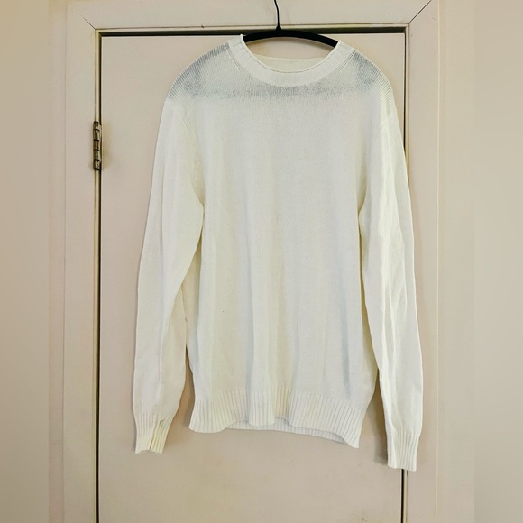 J. Crew Other - J. Crew Linen White Nautical Coastal Prep Nautical Martha’s Vineyard Sweater M